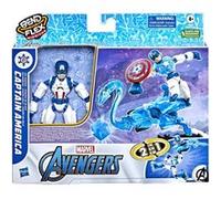 Figurine Avengers Marvel Bend and Flex Missions Captain America Multicolore G