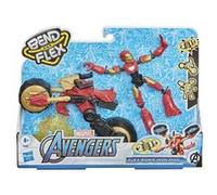 Figurine Avengers Marvel Flex Rider Iron Man 15 cm G