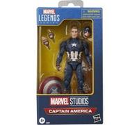 Marvel Legends Series, Figurine de Collection Captain America de 15 cm, Avengers: Endgame, Rouge, Blanc, Bleu