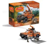 Figurine Aventures en 4x4 dans la jungle, Schleich 42720 Gamme Wild Life
