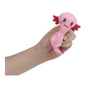 FIGURINE AXOLOTL EXTENSIBLE ANTI-STRESS 9.5X8CM Rose, Fuchsia / Blanc