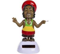 Figurine Bada Bing solaire Wackel. Rastafari