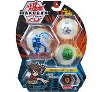 Figurine Bakugan pack de demarrage 3 boules : aquos goreene (boule : bleue verte blanche) - battle planet - nouveaute G