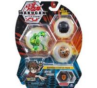 Figurine Bakugan pack de demarrage 3 boules : ventus pandoxx (boule : verte brune noire) - battle planet - nouveaute G