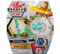 Figurine Bakugan ultra : armored alliance - tretorous + baku-gear + carte - boule transparente jouet garcon G