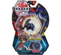 Figurine Bakugan ultra : battle planet -darkus trunkanious + carte - boule noire G