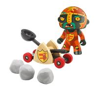 Djeco Baldy & Big Paf Multicolore