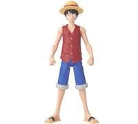 Bandai - Anime Heroes - One Piece - Figurine Anime Heroes Mega 30 cm Luffy - Grande Figurine articulée Luffy - Licence Officielle One Piece - Jouet Enfant 4 Ans et + - 38331