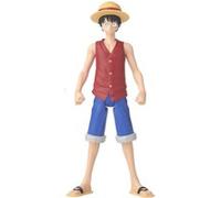 BANDAI - Anime Heroes - One Piece - Figurine Anime Heroes Mega 30 cm Luffy - Grande Figurine articulée Luffy - Licence Officielle One Piece - Jouet Enfant 4 Ans et + - 38331