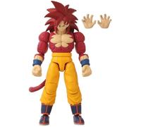 Bandai – Figurine articulée Dragon Star Goku Super Saiyan 4 17 cm – Licence officielle Dragon Ball