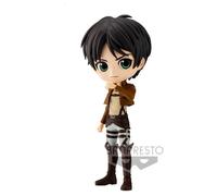 Banpresto – Figurine Q Posket – Eren Yeager (Attack on Titan) – 14 cm – Version A – Multicolore
