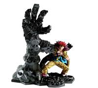 Figurine - BANDAI - Fig Life - One Piece (Eustass Kid) - Finition premium - Gris/Moutarde