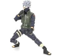 Figurine - BANDAI - Kakashi Hatake - 12,7 cm - 27 points d'articulation - Licence Naruto