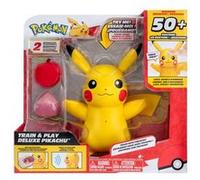 Figurine miniature - BANDAI - Pokémon Pikachu interactif et ses accessoires - Jouet avec lumières, sons et mouvements - JW3330