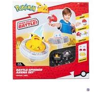 Figurine Bandai Pokémon Arène et 2 spinners Multicolore E