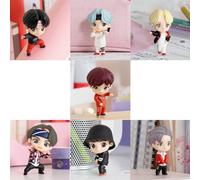 Figurine Bangtan Boys Group En Pvc,Pour Porte-Clé, Jouet Motif Kpop Star, A.R.M.Y Groupe,
