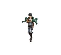 Figurine Banpresto Attack on Titan Levi Ackerman Grandista 27 cm PVC Marron