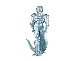Figurine BANPRESTO Cooler Solid Edge Work Metal - statue statique finition métal socle intégré argenté