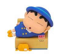 Figurine Banpresto Crayon Shinchan Shinnosuke Nakayoshi Bleu 7 cm