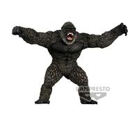 Figurine Banpresto Godzilla X Kong The New Empire Monsters Roar Attack Kong 2024 Noir 13 cm