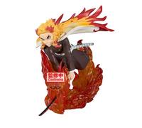 Figurine - BANPRESTO - Kyojuro Rengoku - 14cm - Vibration Stars Plus - Multicolore