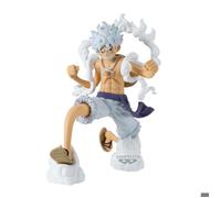 Banpresto Figurine Monkey D. Luffy Gear5 One Piece Grandista 21cm Pose dynamique Multicolore
