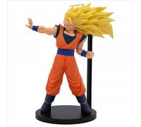 Figurine Banpresto Match Makers Super Saiyan 3 Son Goku PVC finition mate cheveux jaunes gi orange