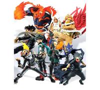 Figurine Banpresto My Hero Academia Ichiban Kuji Rushing Bundle Multicolore TU