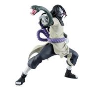 Figurine Banpresto Naruto Shippuden Orochimaru Vibration Stars Bleu 15 cm