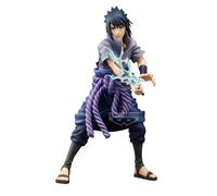 Figurine Banpresto Naruto Shippuden Sasuke Uchiha Bleu 24 cm