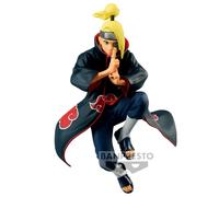 Figurine Banpresto Naruto Shippuden Vibration Star Deidara Bleu 13 cm