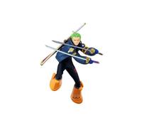 Banpresto Statue Roronoa Zoro Costume Tête d'œuf Katanas 16 cm
