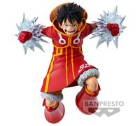 Figurine Banpresto One Piece Monkey D Luffy Battle Record Multicolore 14 cm