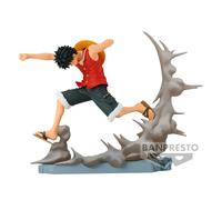 Banpresto Figurine d'action Monkey D. Luffy One Piece Senkozekkei BP89112P 8 cm Multicolore