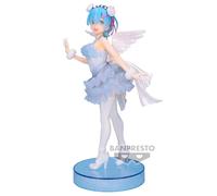 Figurine Banpresto Re:zero Starting Life In Another World Rem Clear & Dressy Doré 22 cm