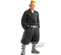 Figurine Banpresto Tokyo Revengers Haruki Hayashida Pah-Chin Noir 16 cm