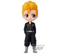 Figurine Banpresto Tokyo Revengers Takemichi Hanagaki ver.A Q Noir 14 cm