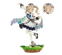 Figurine Barbara Figurine d'Anime Mignonne Paysage Environnement Posture Debout - Tête Remplaçable Modèle Statue en PVC Décoration Ornements de Collection 26,9 cm