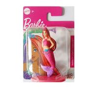 Figurine Barbie Micro Collection Sirène Arc en Ciel Etincelant 7 cm