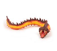Figurine Basilic Serpent De Feu Orange TU