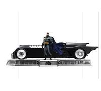 Figurine de collection Iron Studios Figurine BATANI64922-10 - DC Comics - Batman The Animated Series - Batman and Batmobile Deluxe