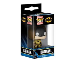 Figurine Batman 75th Anniversaire - Batman Yellow Pocket Pop 4cm