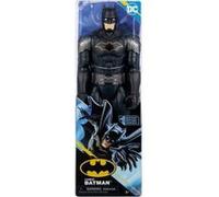 Figurine batman costume combat noir 30 cm - super heros - personnage 30cm articulé marvel - set jouet dc + 1 carte tigre