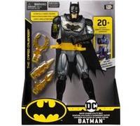 Figurine Batman Deluxe 30 Cm Avec Effets Sonores + Accessoires - Dc Collection - Personnage Super Heros Collector - Garcon