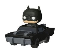 Figurine Batman POP Rides Super Deluxe Funko Batman in Batmobile Noir 15 cm