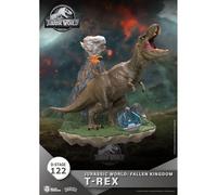 Figurine Beast Kingdom Toys Jurassic World: Fallen Kingdom D-Stage Diorama T-Rex Gris 13 cm