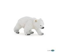 Figurine bébé ours polaire marchant Papo