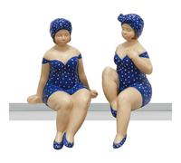 Figurine Becky - bleue à pois blancs - Casablanca 79348