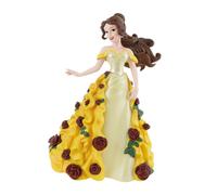 Enesco Figurine - Belle de la Belle et la Bête - Robe jaune, finition irisée, artisanale