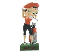 Figurine - BETTY BOOP - Golfeuse - Résine peinte à la main - 15 cm - Collection N 45